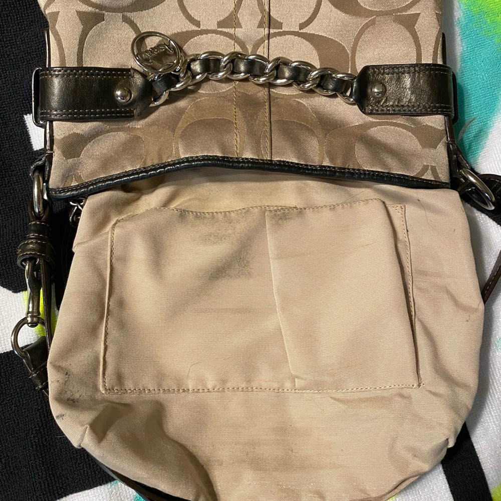 Coach Signature Chain Crossbody bag F19730 - Picture 10 of 13